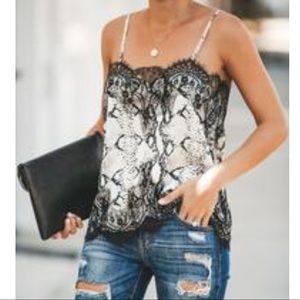 STORIA Snake Skin Tank